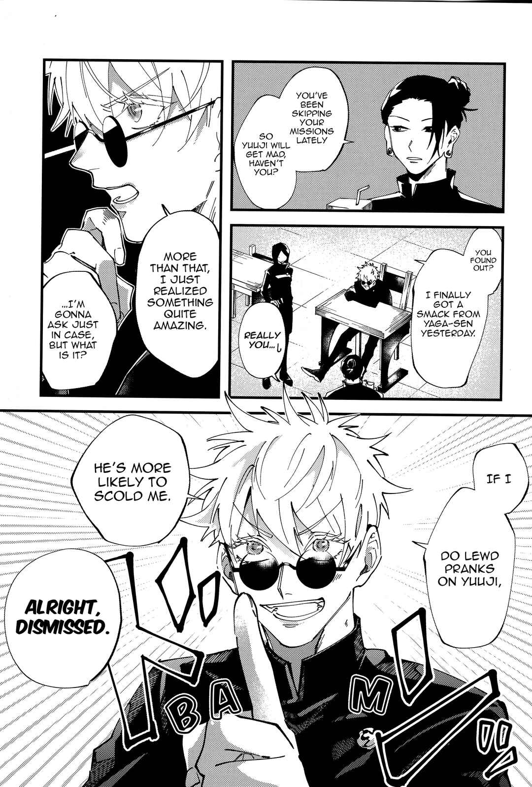 Page 34 Chapter Unknown_cdca Jujutsu Kaisen - Baby Ore Wo Shikatte Kure! (Doujinshi)
