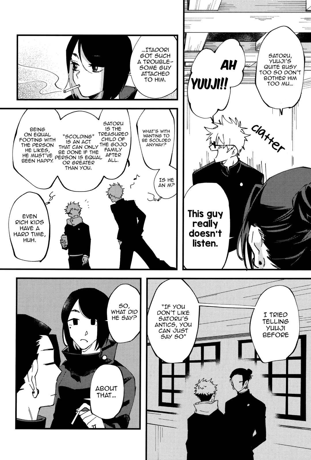 Page 35 Chapter Unknown_cdca Jujutsu Kaisen - Baby Ore Wo Shikatte Kure! (Doujinshi)