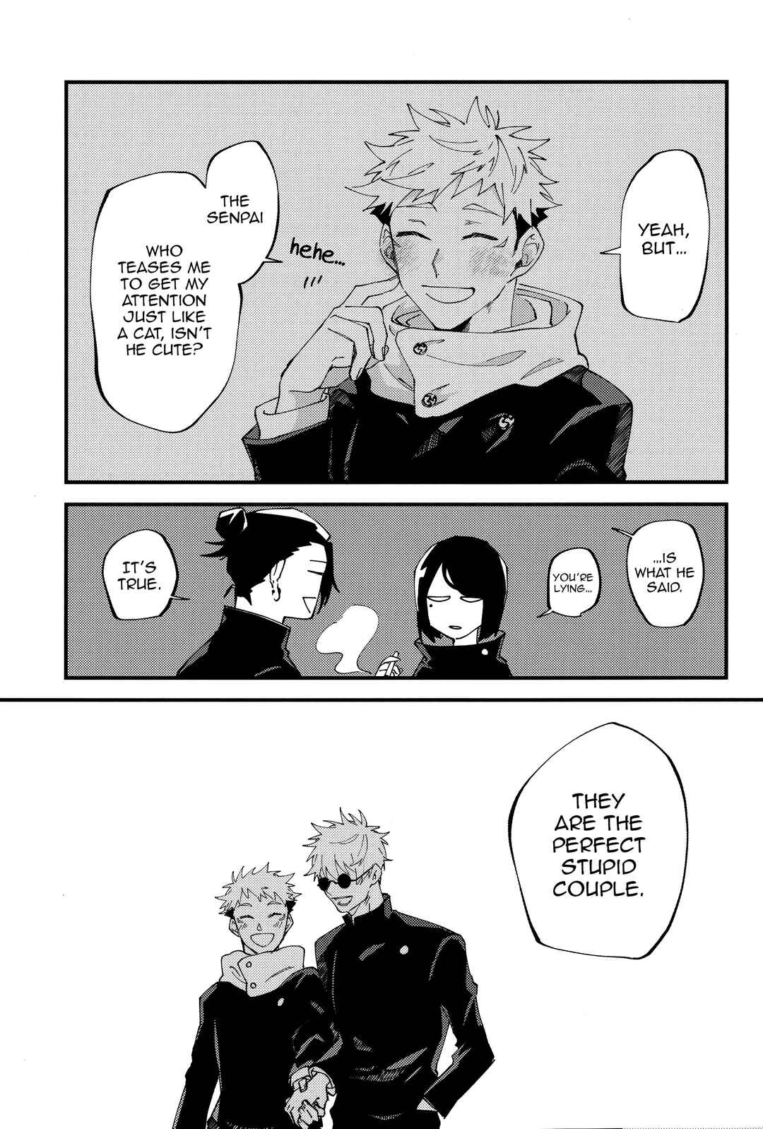 Page 36 Chapter Unknown_cdca Jujutsu Kaisen - Baby Ore Wo Shikatte Kure! (Doujinshi)
