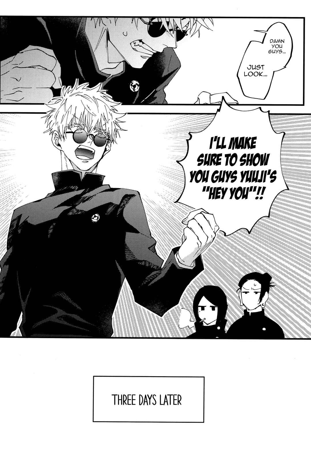 Page 9 Chapter Unknown_cdca Jujutsu Kaisen - Baby Ore Wo Shikatte Kure! (Doujinshi)