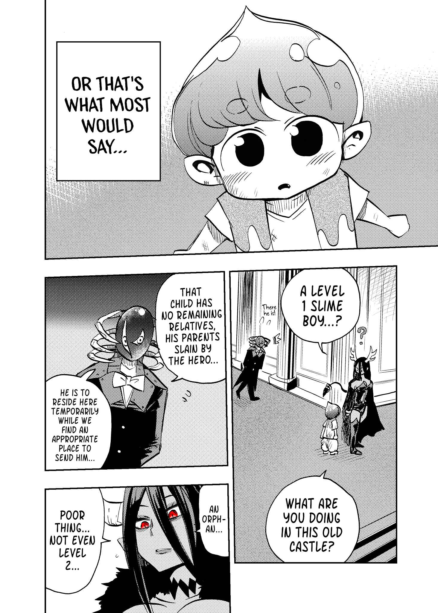 Page 2 Chapter 1 Level 999 Demon Lord and a Level 1 Slime