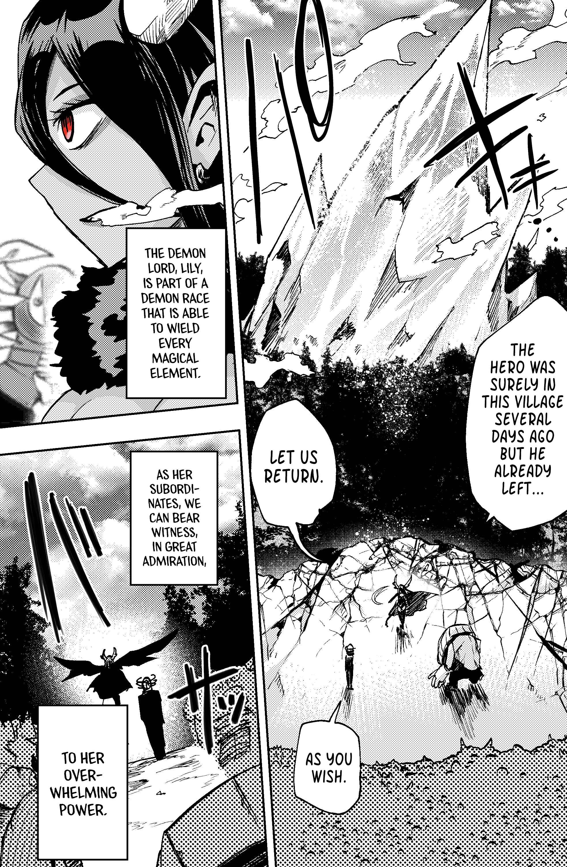 Page 1 Chapter 4 Level 999 Demon Lord and a Level 1 Slime