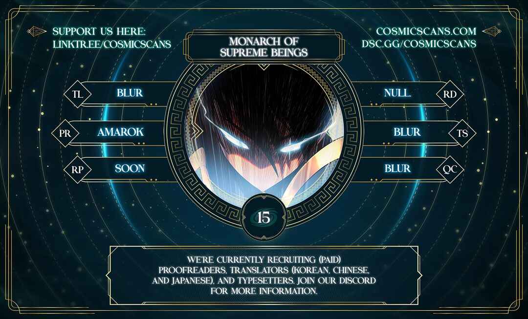 Page 1 Chapter 15 Monarch of Supreme Beings