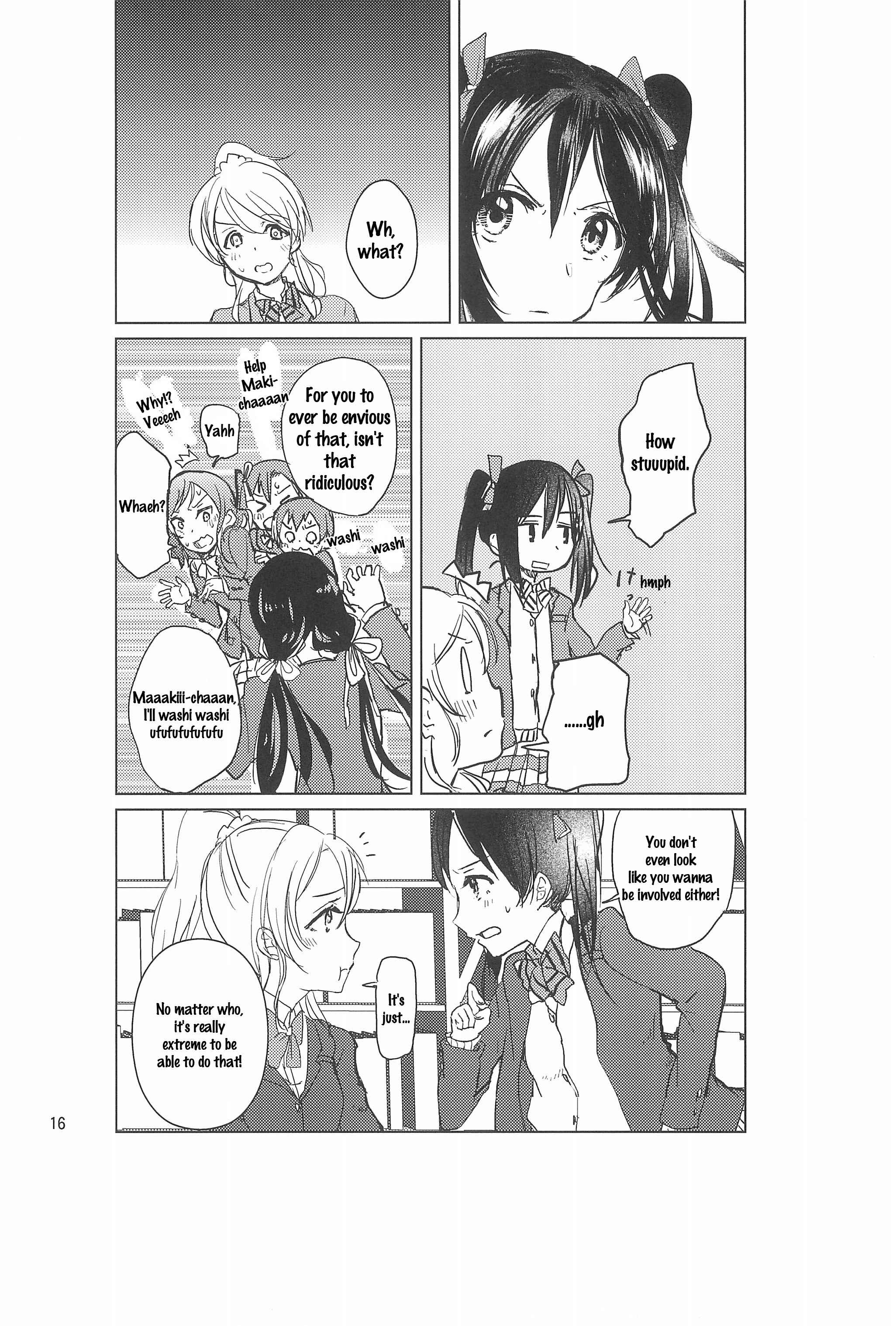 Page 16 Chapter Unknown_99fb Love Live! - Koe ni Dashite Ittemite (Doujinshi)