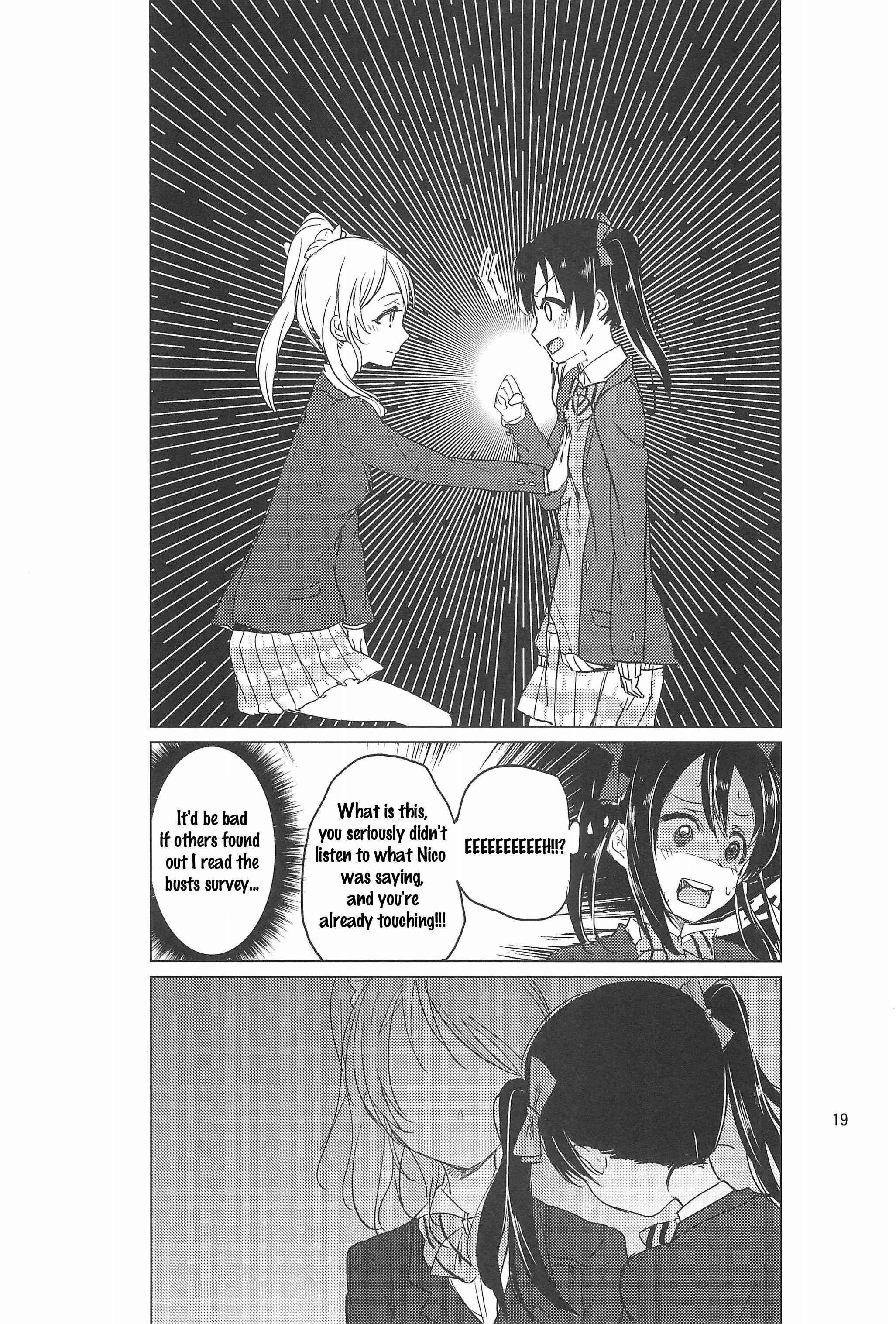 Page 19 Chapter Unknown_99fb Love Live! - Koe ni Dashite Ittemite (Doujinshi)