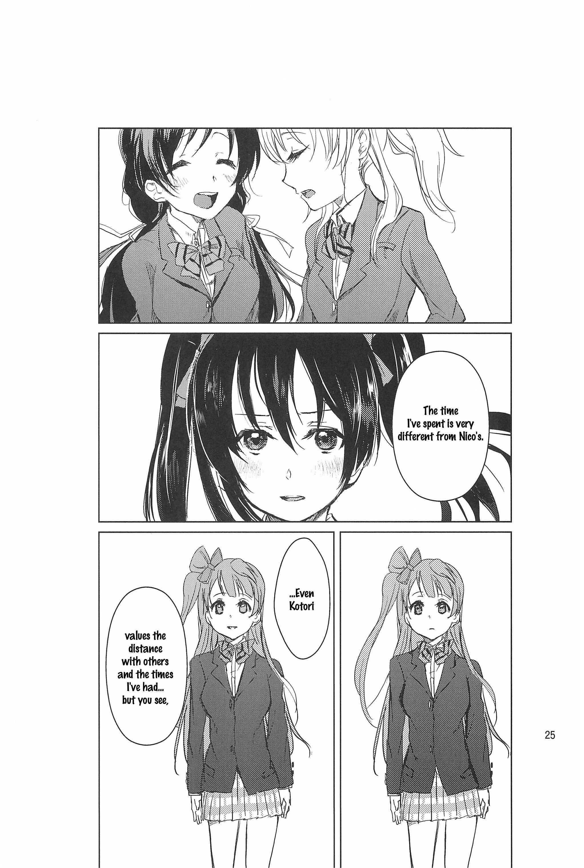 Page 25 Chapter Unknown_99fb Love Live! - Koe ni Dashite Ittemite (Doujinshi)