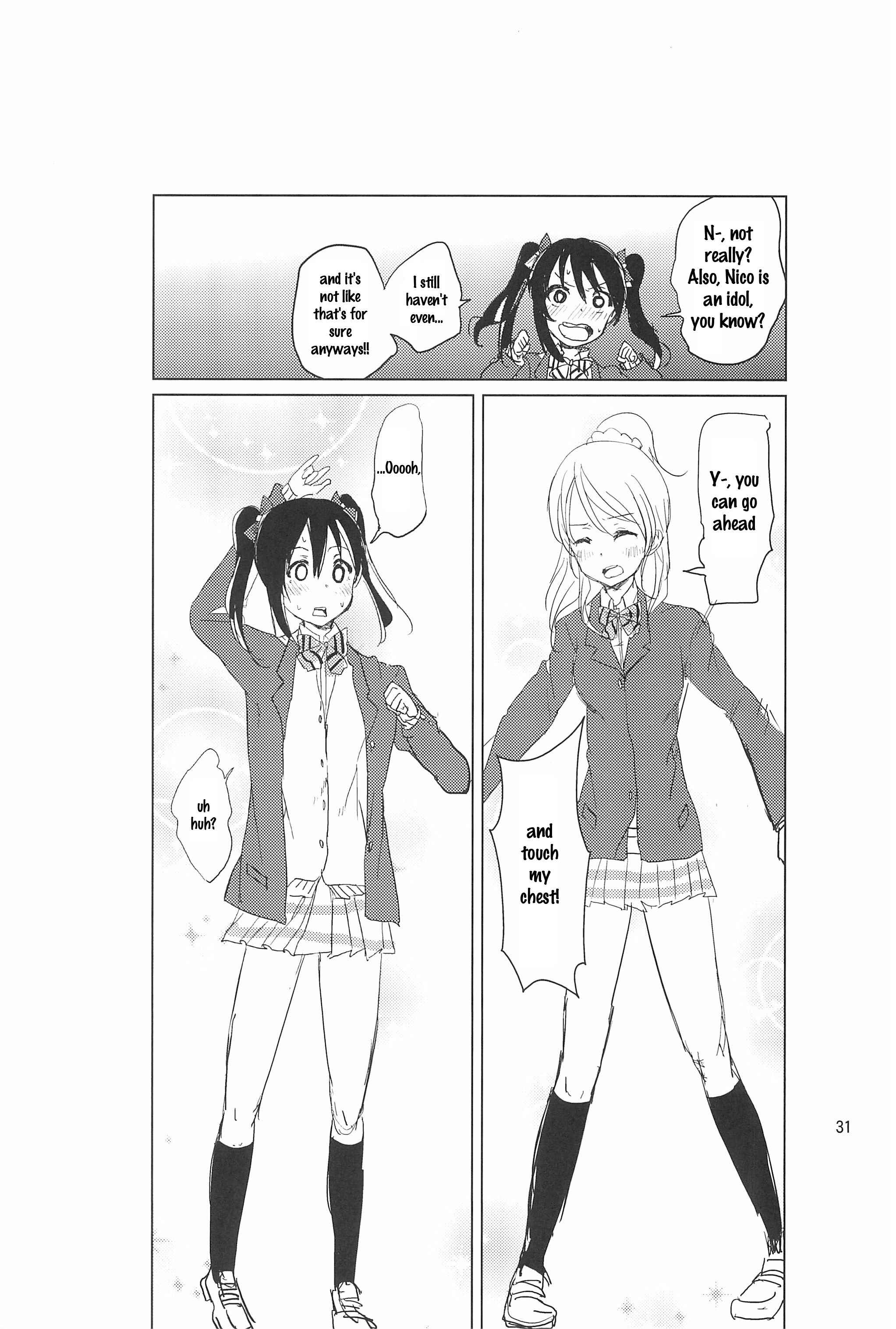Page 31 Chapter Unknown_99fb Love Live! - Koe ni Dashite Ittemite (Doujinshi)