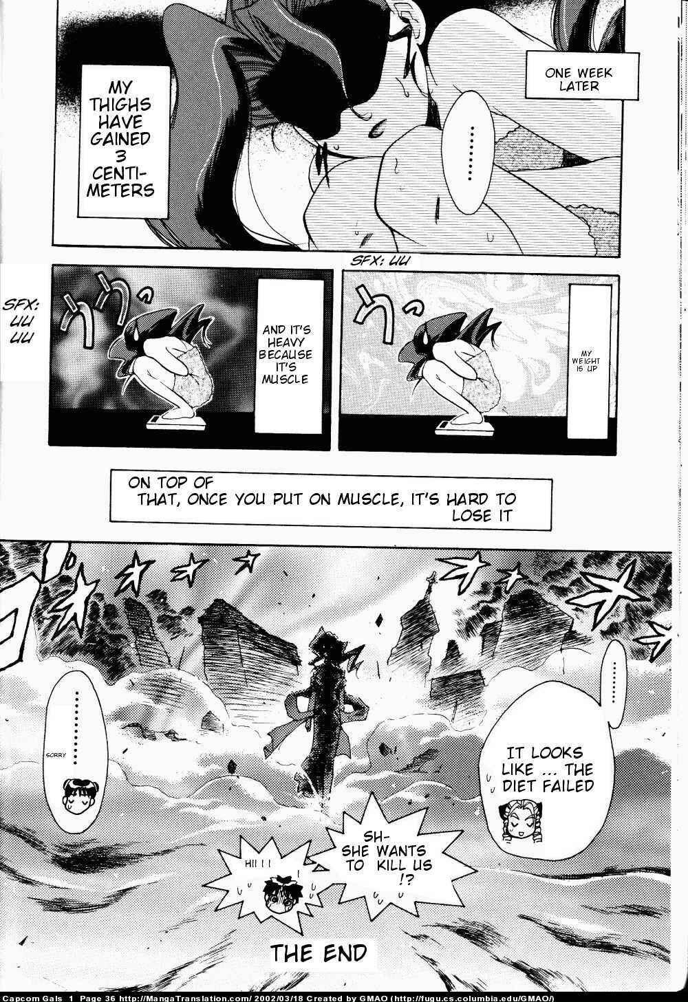 Page 16 Chapter 2 Capcom Gals! Comic Anthology