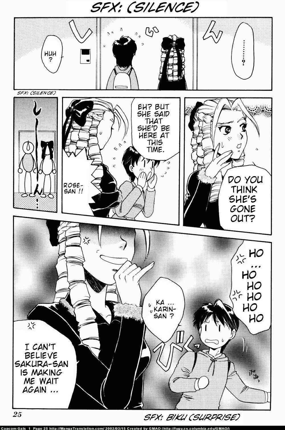 Page 5 Chapter 2 Capcom Gals! Comic Anthology