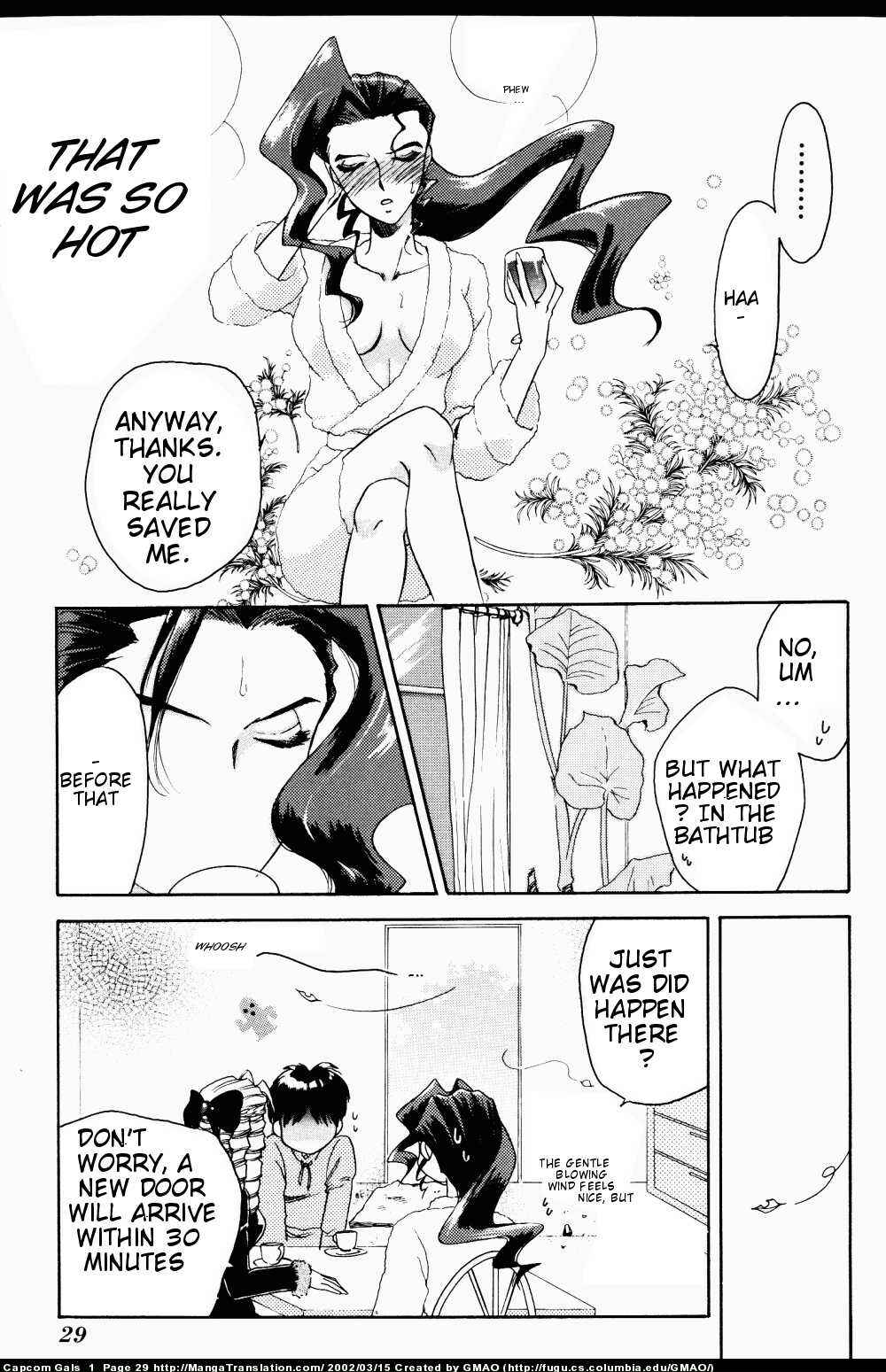 Page 9 Chapter 2 Capcom Gals! Comic Anthology