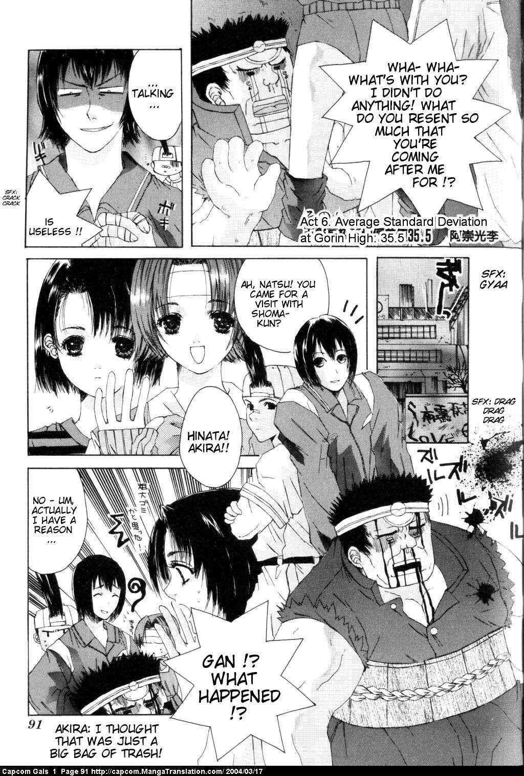 Page 1 Chapter 13 Capcom Gals! Comic Anthology