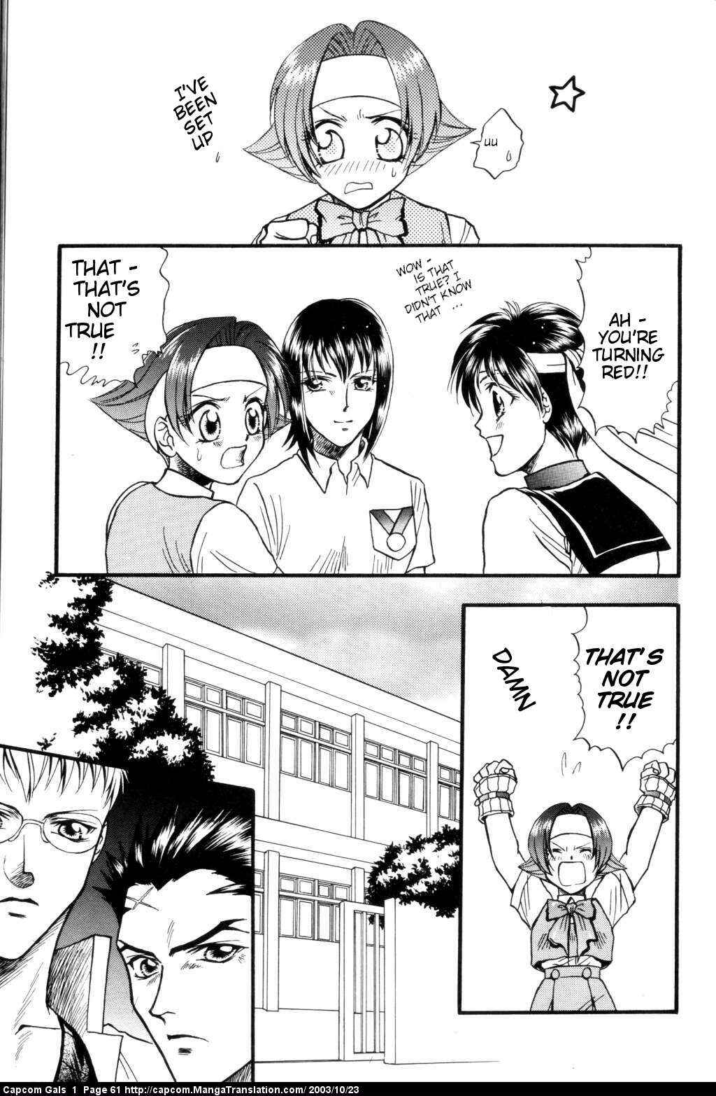 Page 9 Chapter 5 Capcom Gals! Comic Anthology