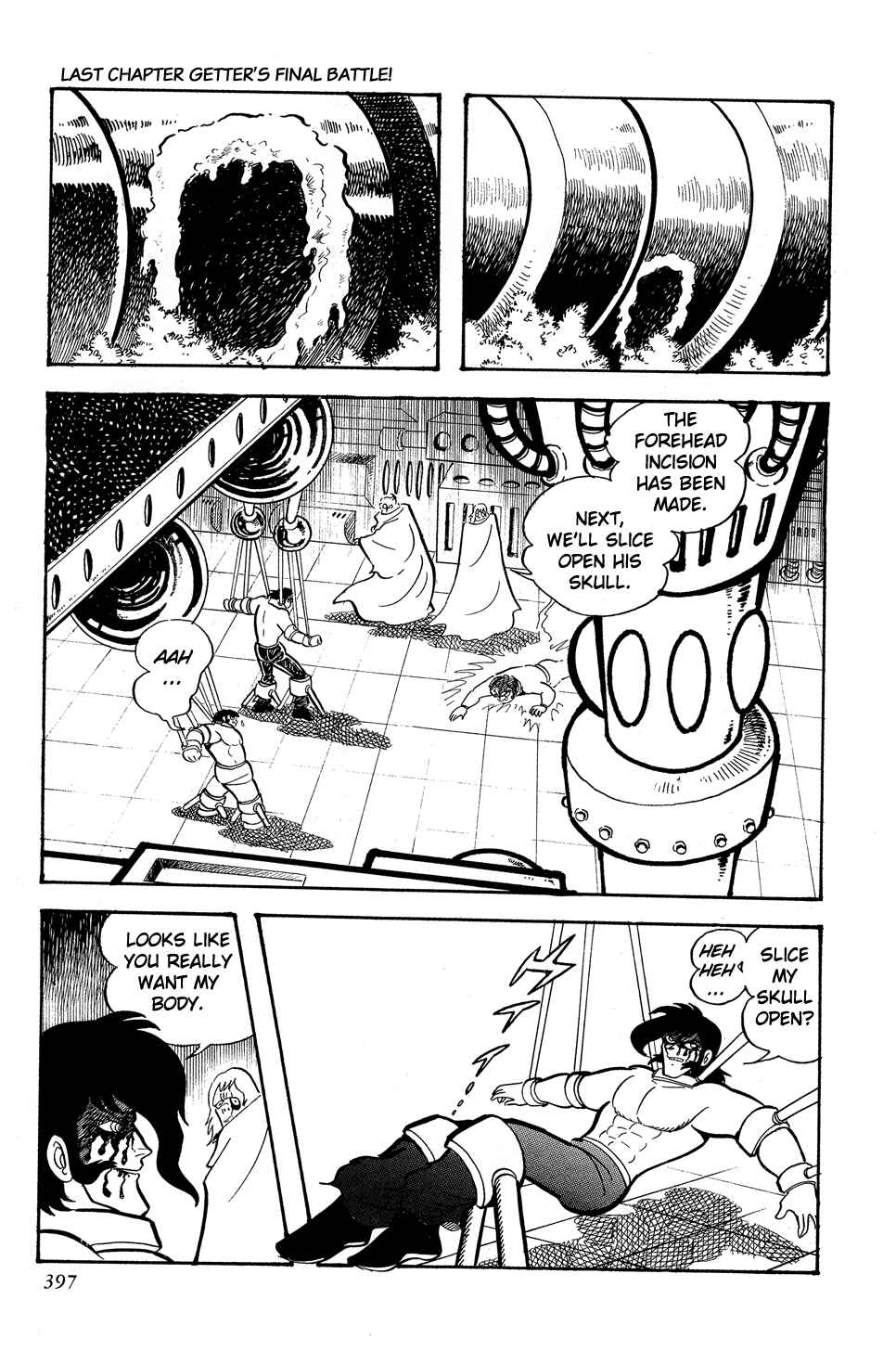 Page 102 Chapter 5 Getter Robo G