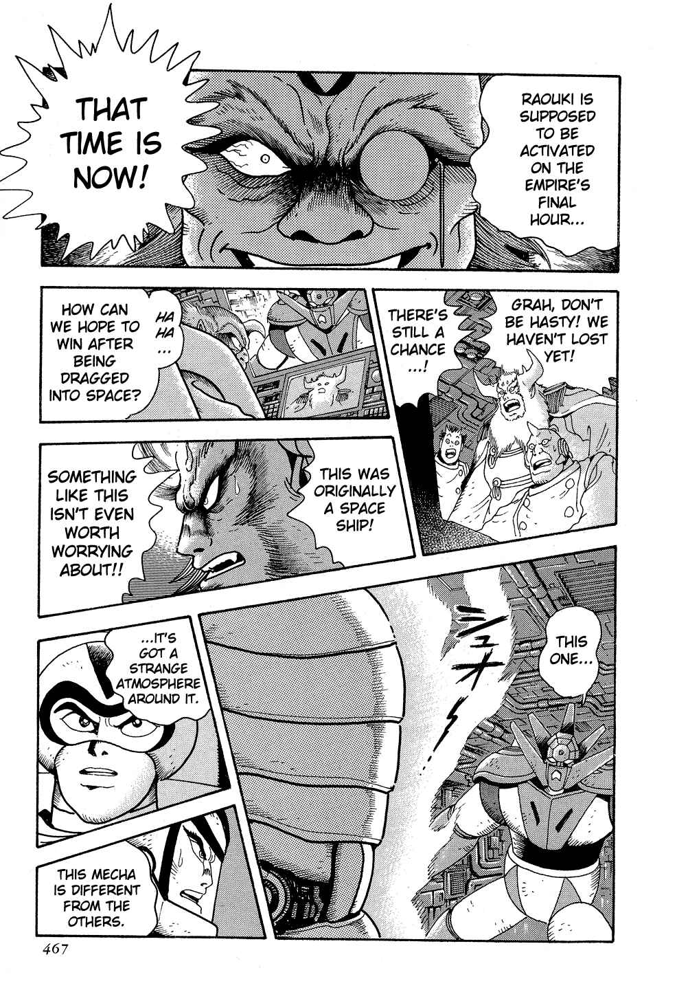 Page 169 Chapter 5 Getter Robo G