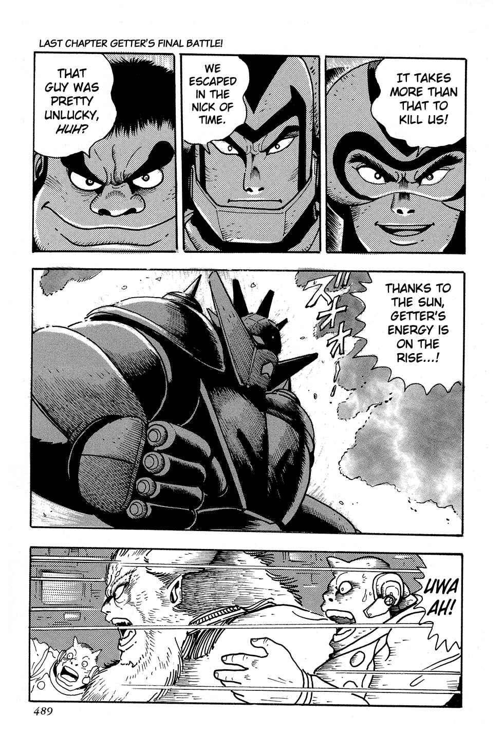 Page 191 Chapter 5 Getter Robo G