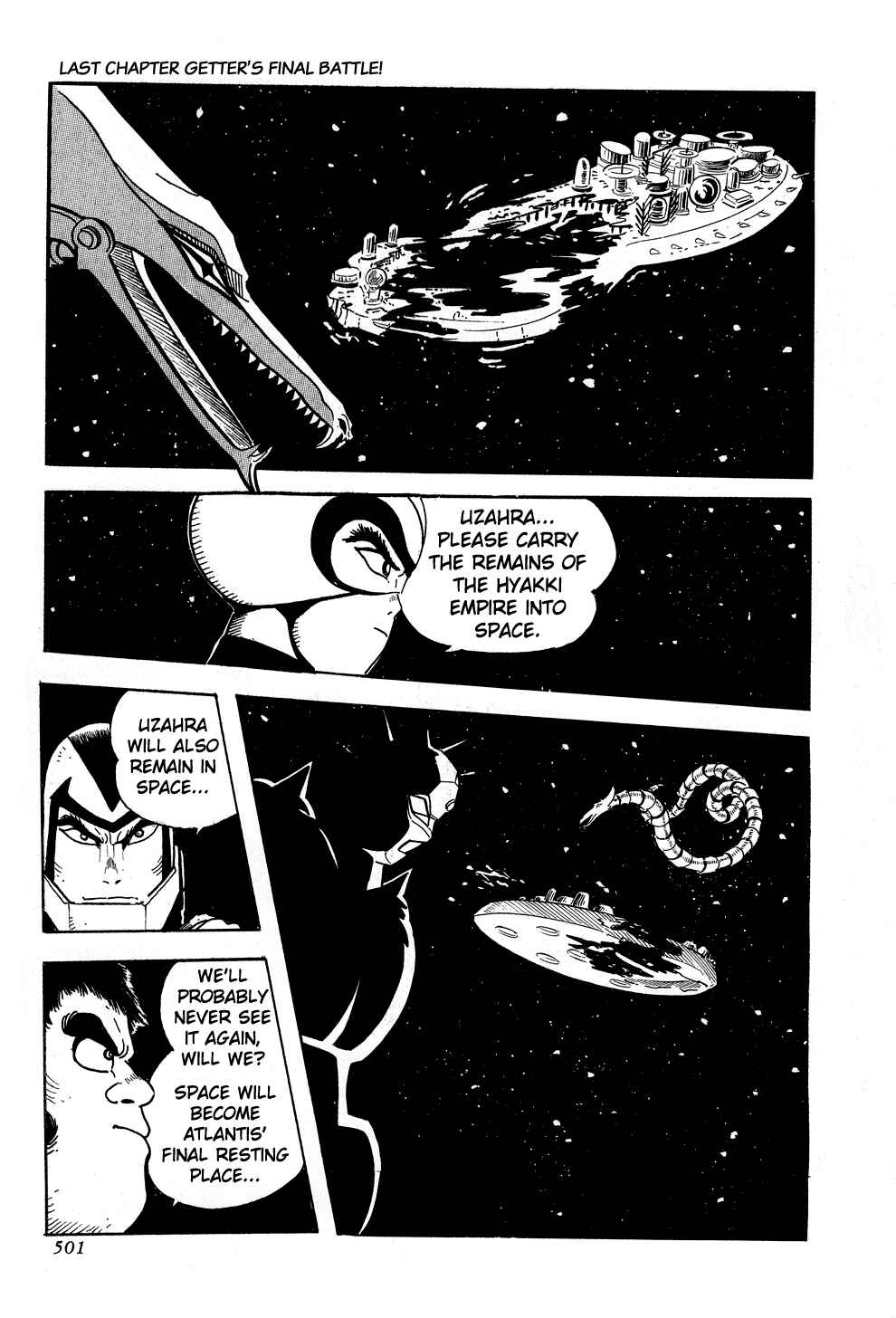 Page 202 Chapter 5 Getter Robo G