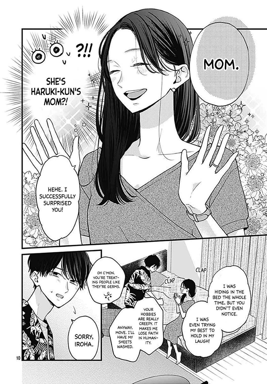 Page 12 Chapter 62 Miniamaru Kareshi