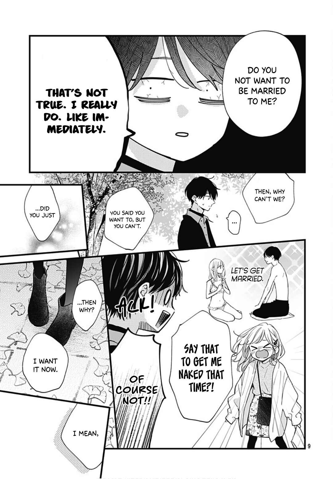 Page 11 Chapter 77 Miniamaru Kareshi