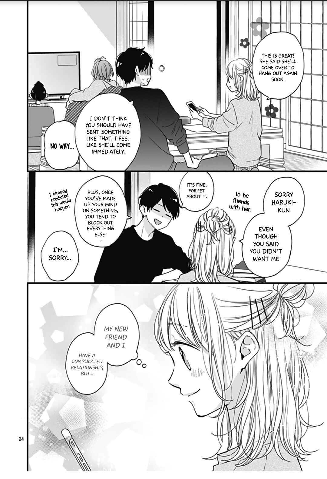 Page 26 Chapter 46 Miniamaru Kareshi