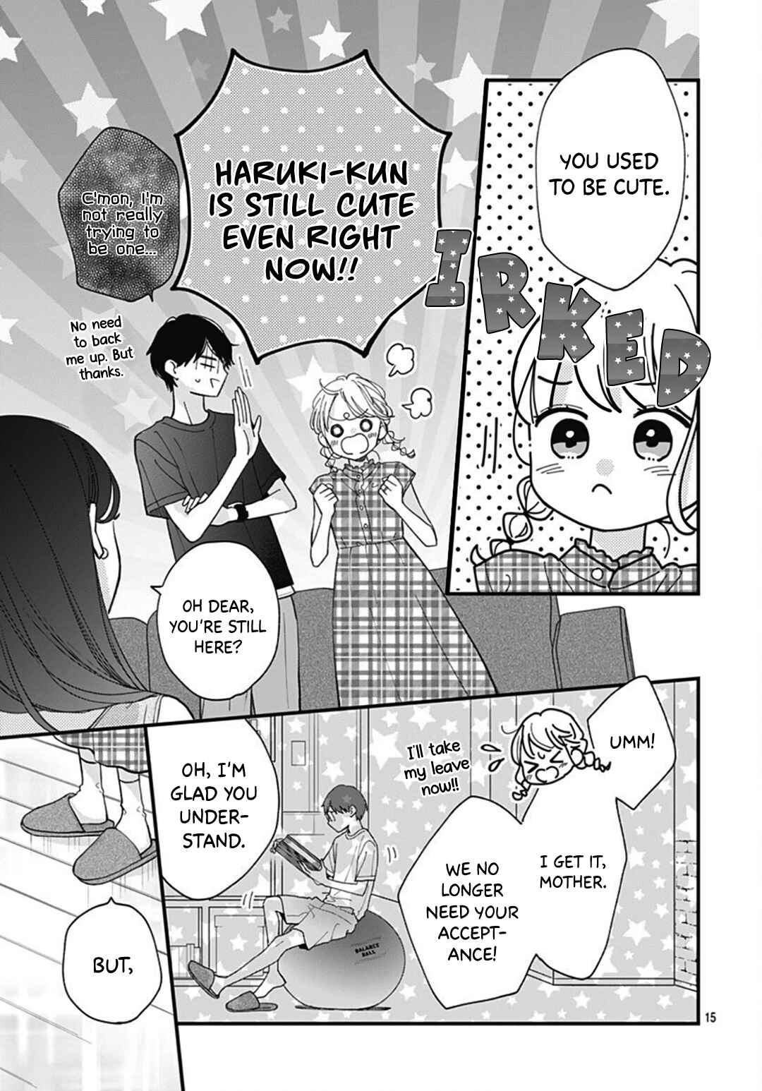 Page 17 Chapter 68 Miniamaru Kareshi