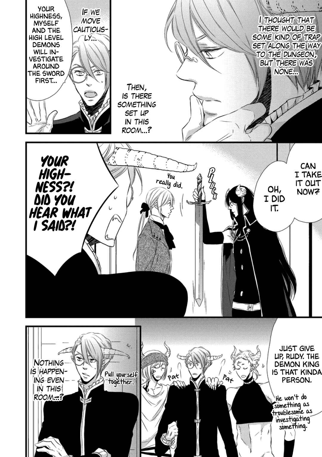 Page 13 Chapter 4 Datsuryoku Kei Maou-sama no Yuuga na Hibi