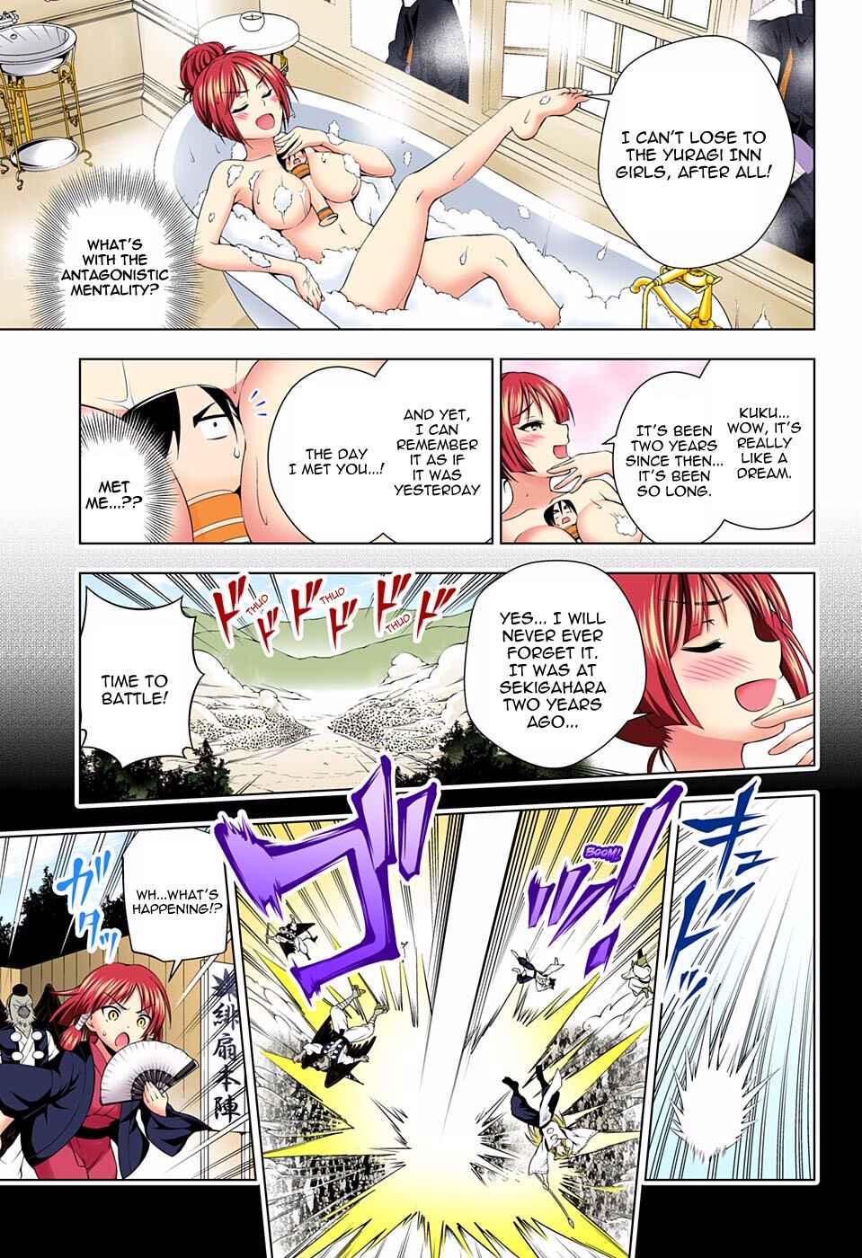 Page 3 Chapter 60 Yuragi-sou no Yuuna-san (Official Colored)