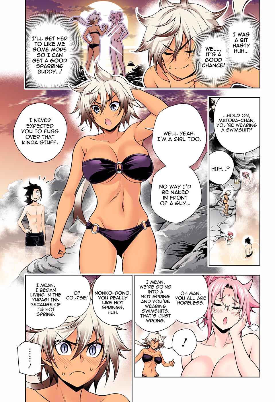 Page 9 Chapter 86 Yuragi-sou no Yuuna-san (Official Colored)