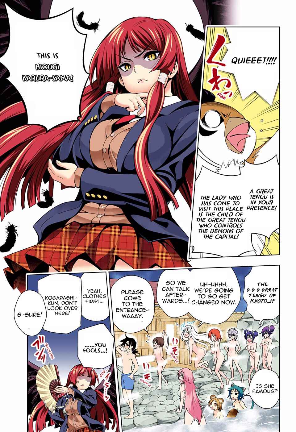 Page 3 Chapter 58 Yuragi-sou no Yuuna-san (Official Colored)
