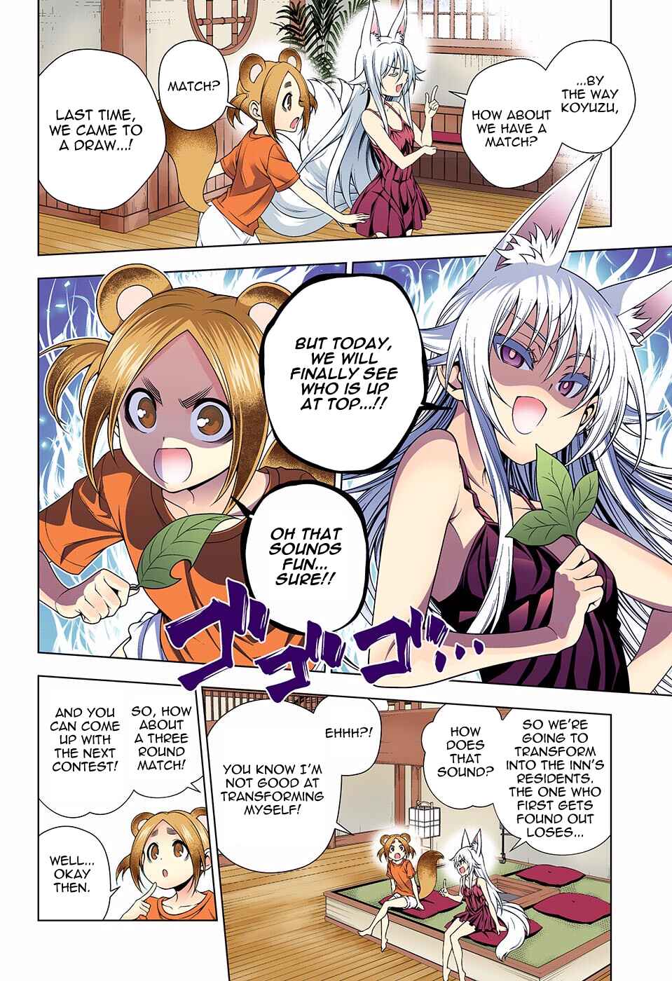 Page 6 Chapter 130 Yuragi-sou no Yuuna-san (Official Colored)