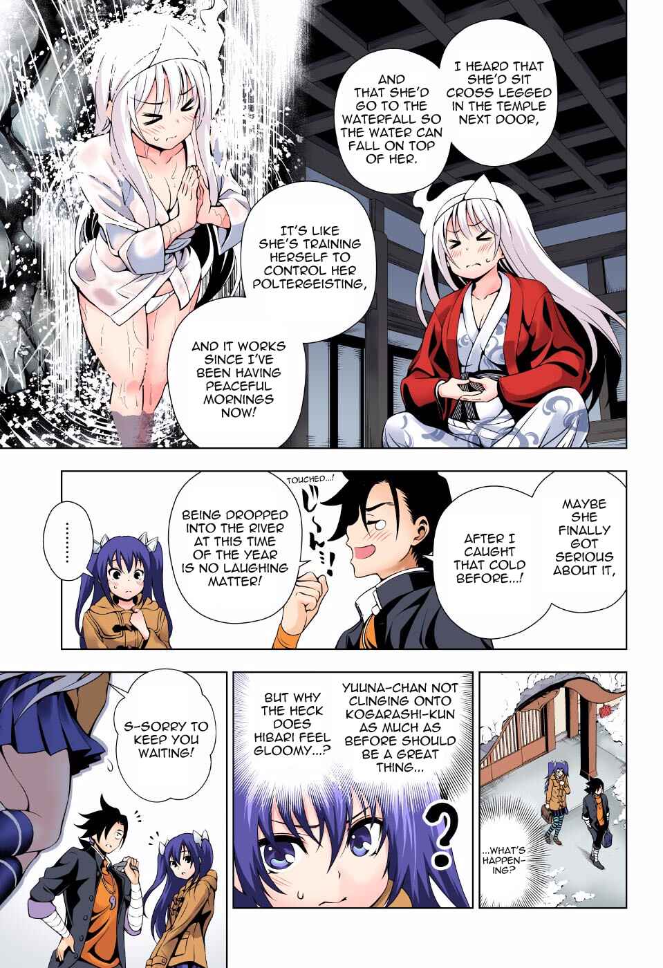 Page 3 Chapter 48 Yuragi-sou no Yuuna-san (Official Colored)