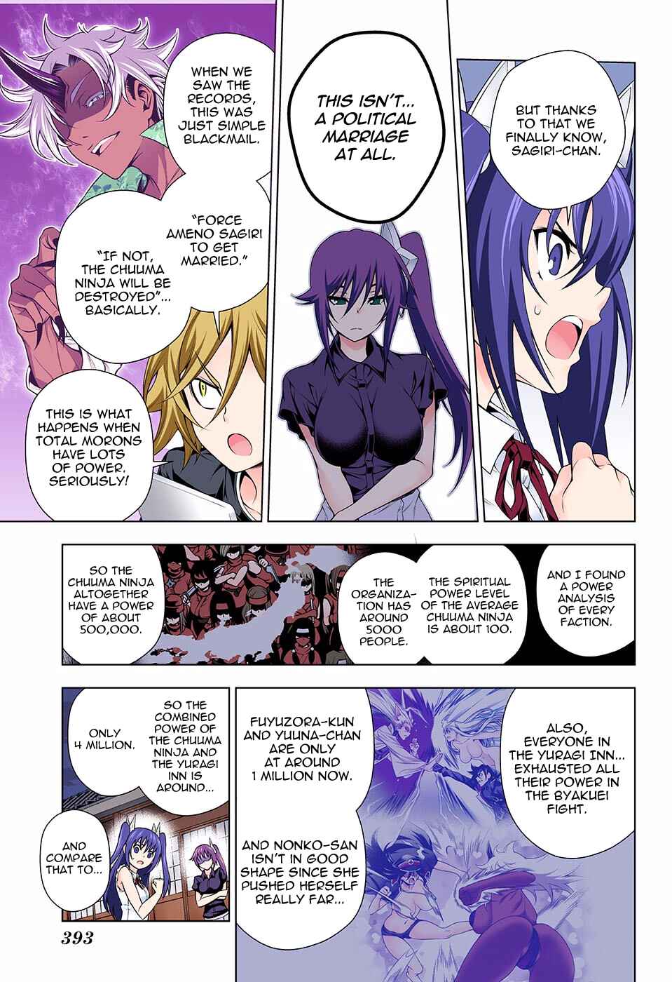 Page 11 Chapter 135 Yuragi-sou no Yuuna-san (Official Colored)