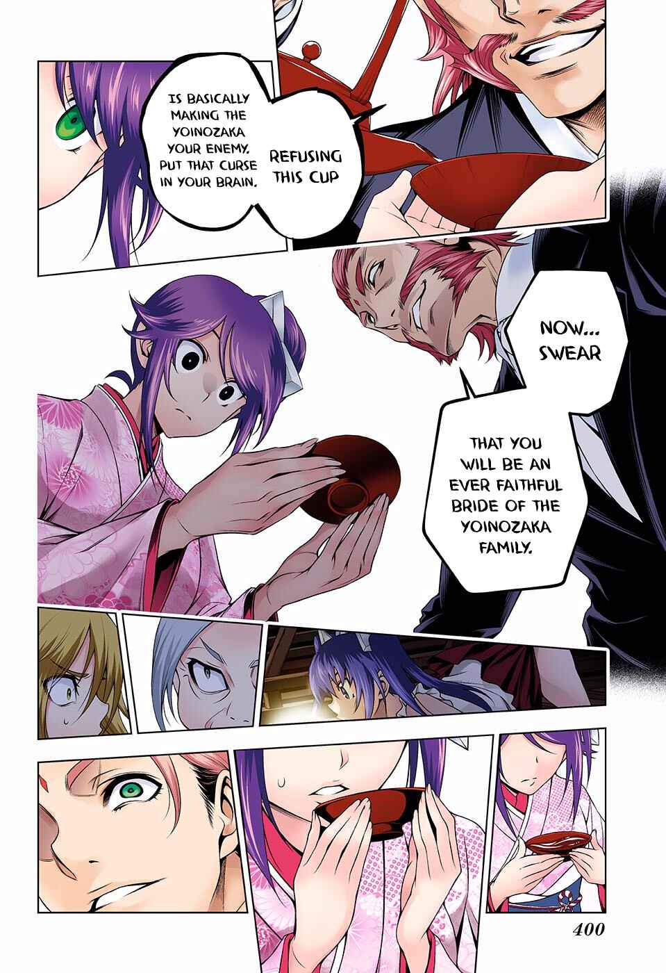 Page 18 Chapter 135 Yuragi-sou no Yuuna-san (Official Colored)