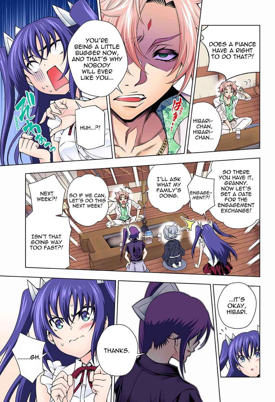 Page 9 Chapter 135 Yuragi-sou no Yuuna-san (Official Colored)