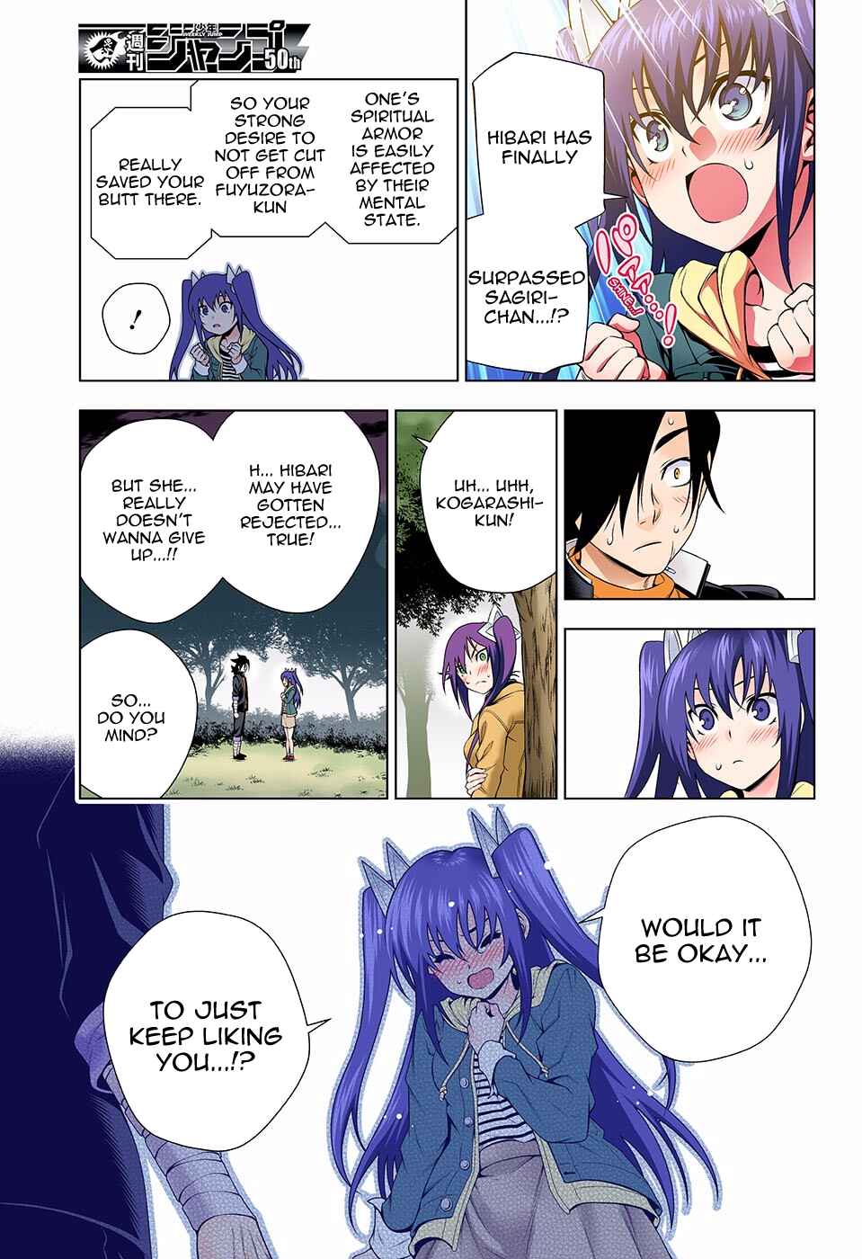 Page 13 Chapter 103 Yuragi-sou no Yuuna-san (Official Colored)