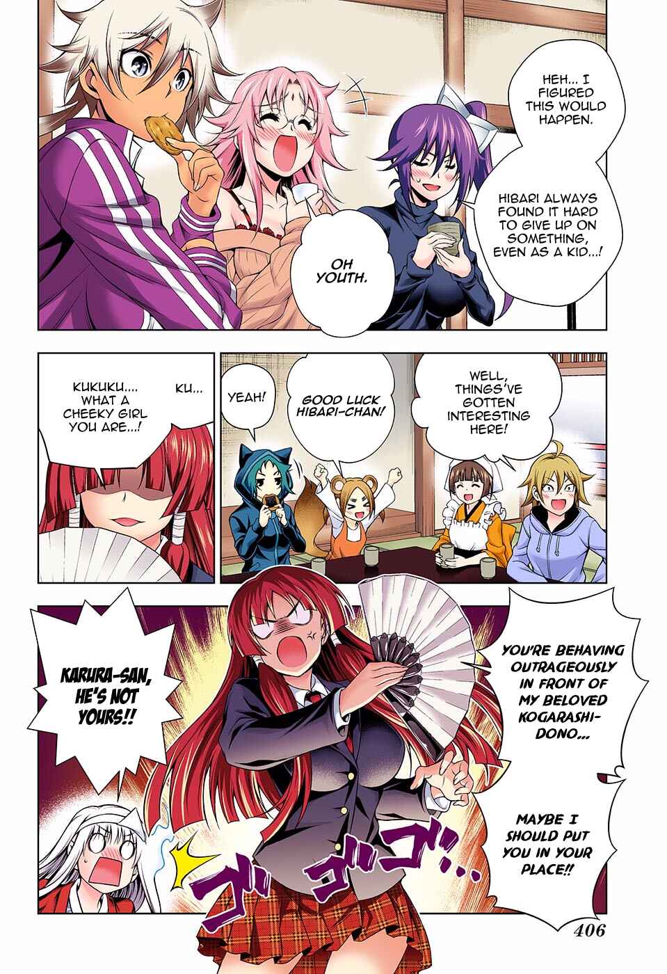 Page 18 Chapter 103 Yuragi-sou no Yuuna-san (Official Colored)