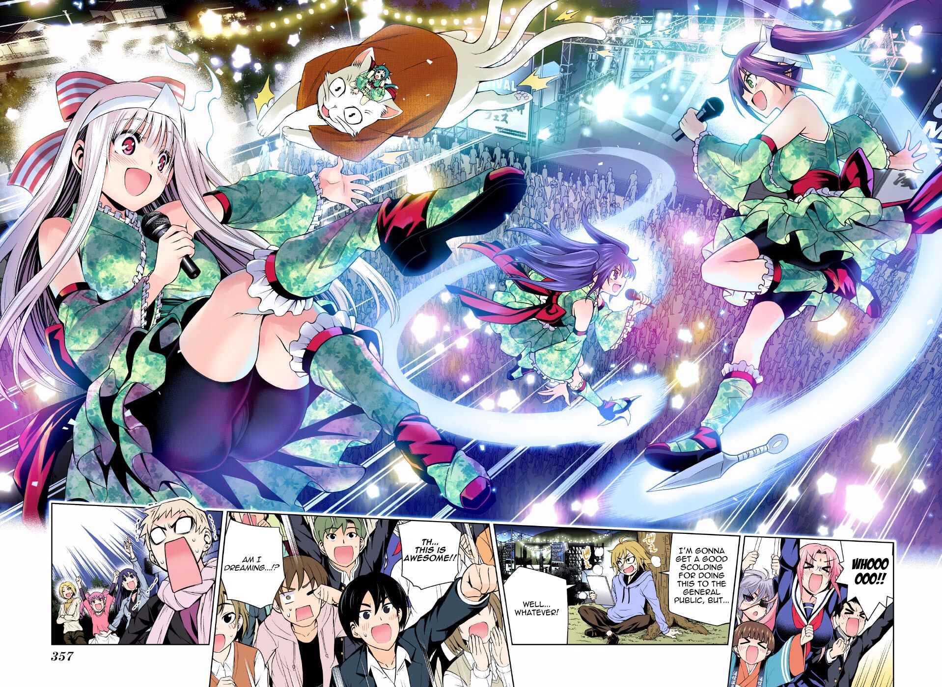 Page 14 Chapter 89 Yuragi-sou no Yuuna-san (Official Colored)
