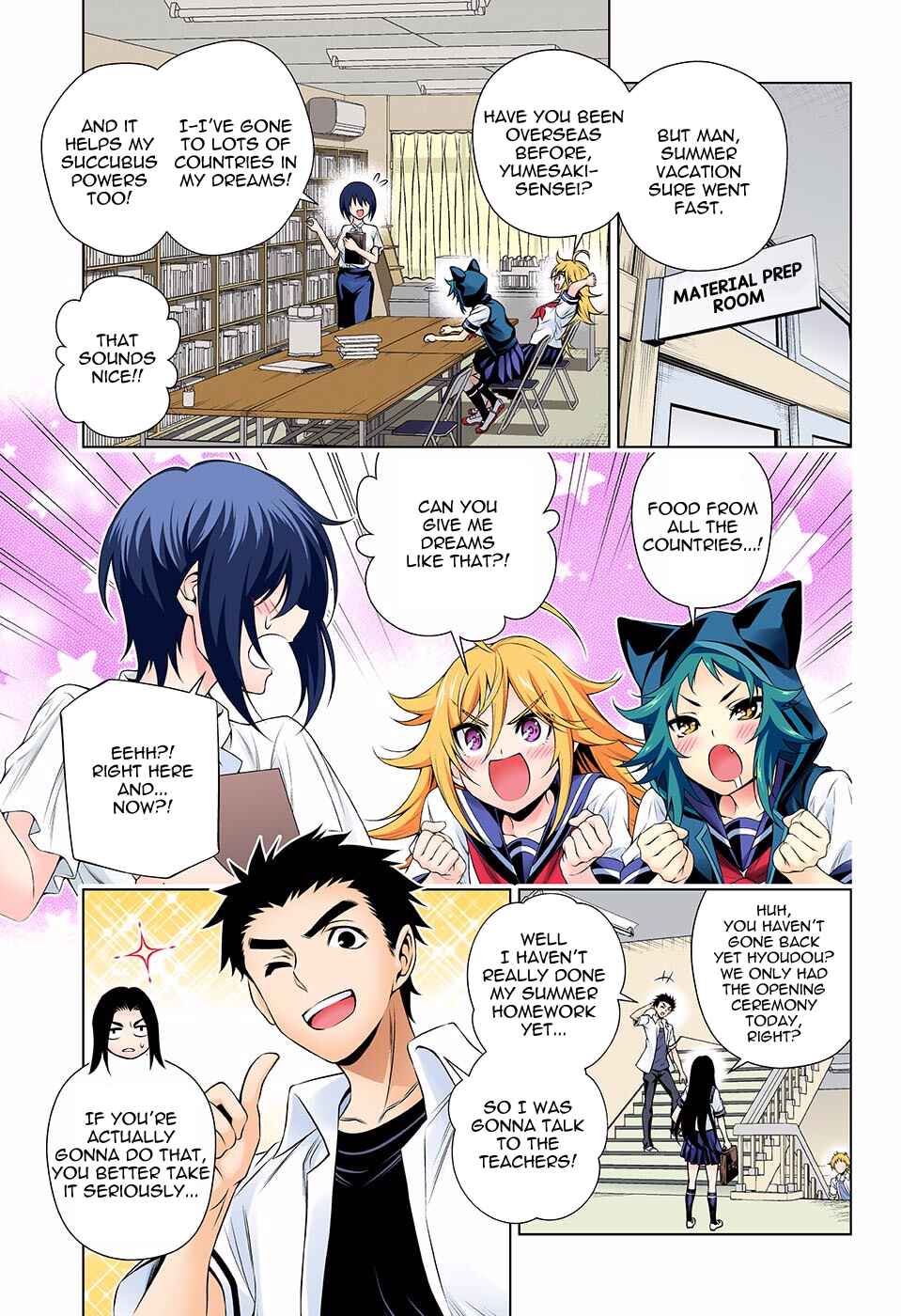 Page 4 Chapter 139 Yuragi-sou no Yuuna-san (Official Colored)