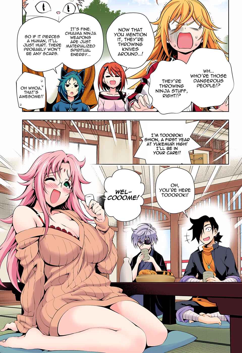 Page 5 Chapter 78 Yuragi-sou no Yuuna-san (Official Colored)