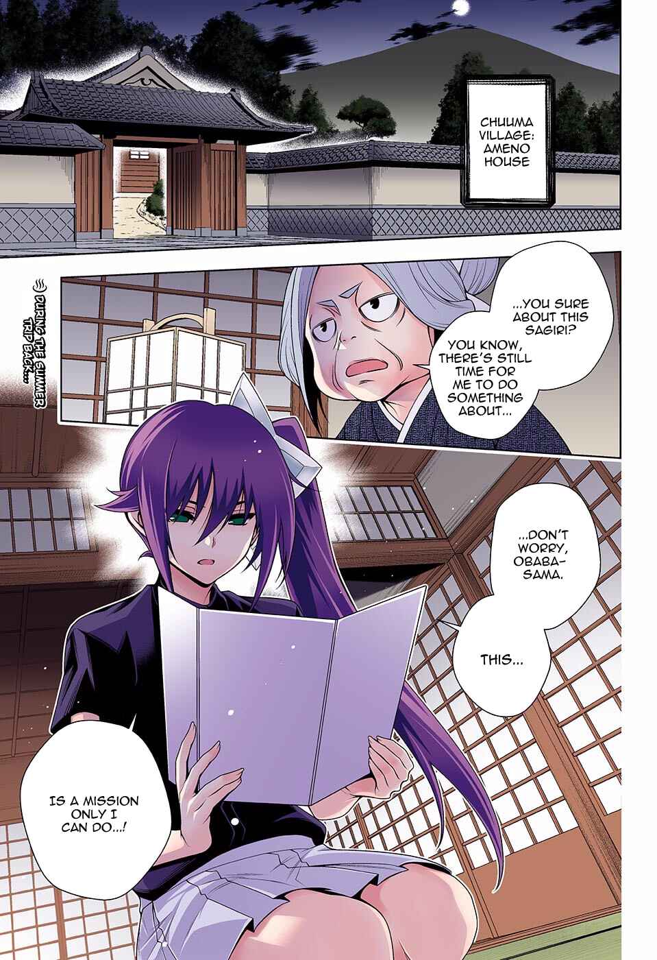 Page 2 Chapter 133 Yuragi-sou no Yuuna-san (Official Colored)