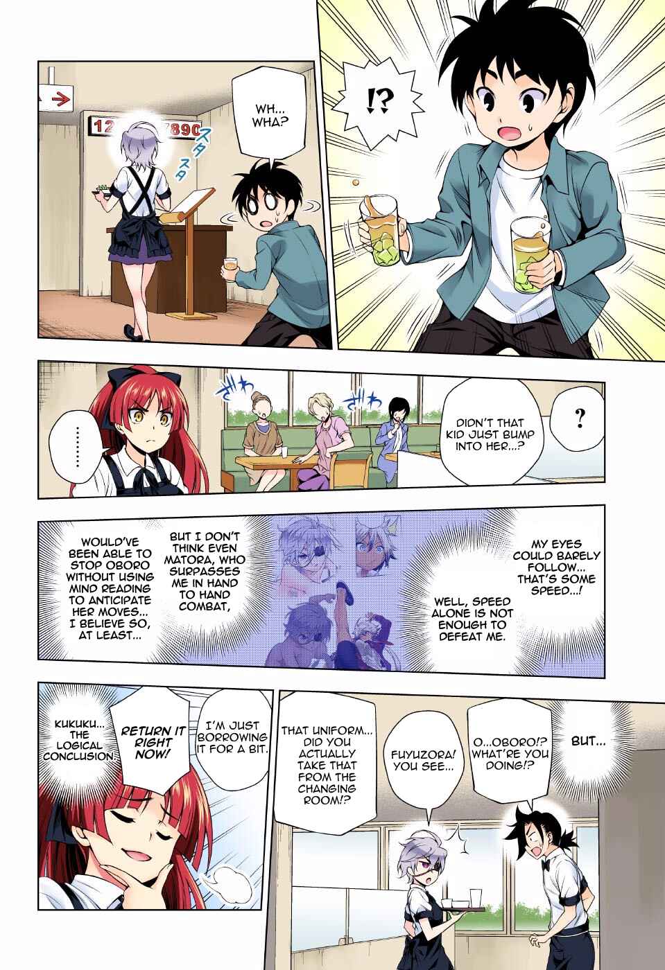Page 10 Chapter 83 Yuragi-sou no Yuuna-san (Official Colored)