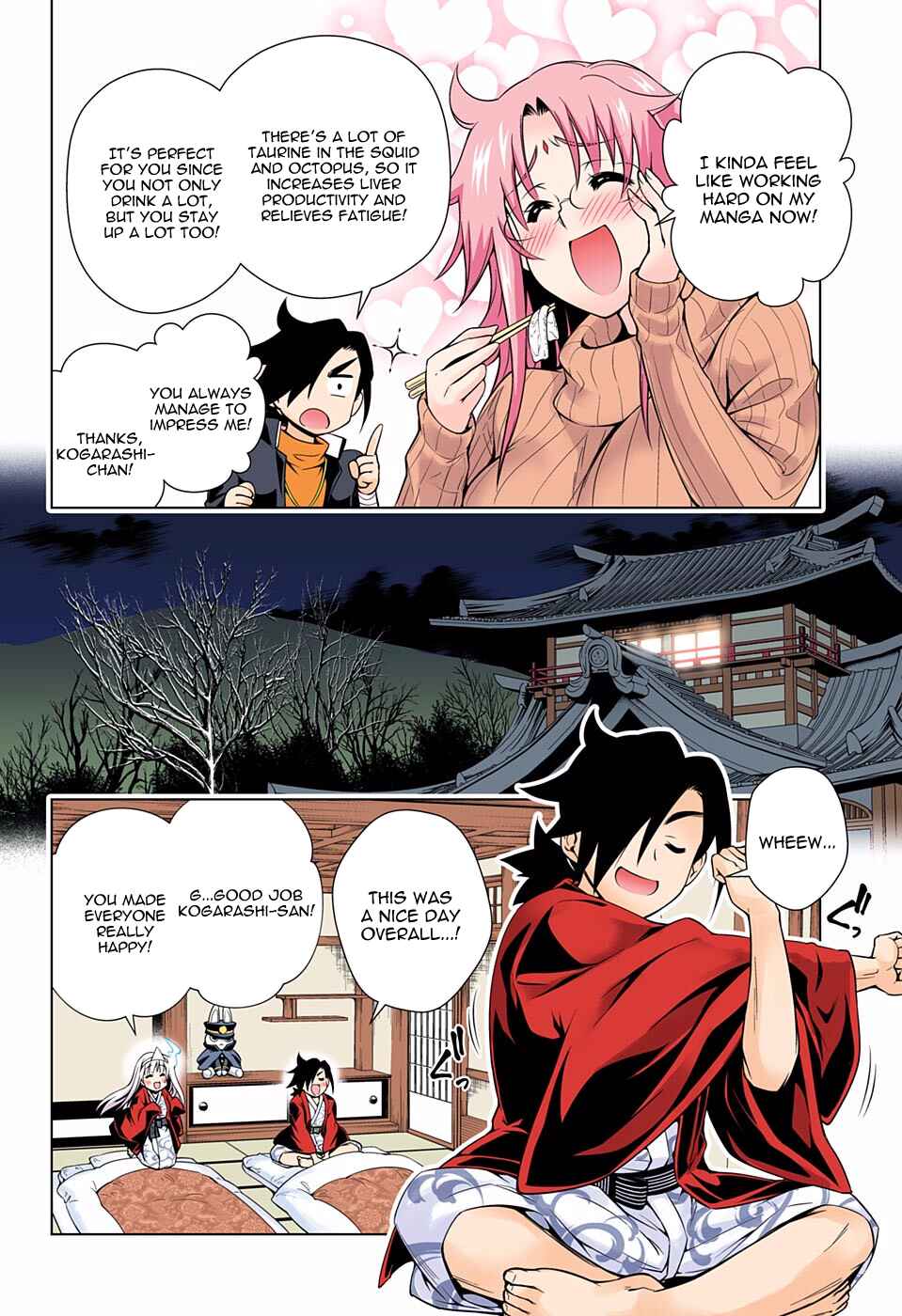 Page 16 Chapter 73 Yuragi-sou no Yuuna-san (Official Colored)