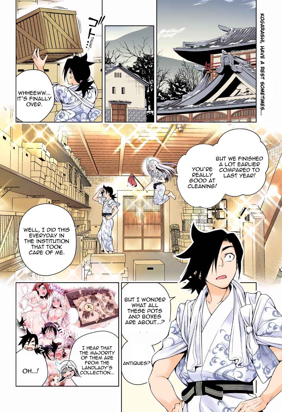 Page 2 Chapter 72 Yuragi-sou no Yuuna-san (Official Colored)