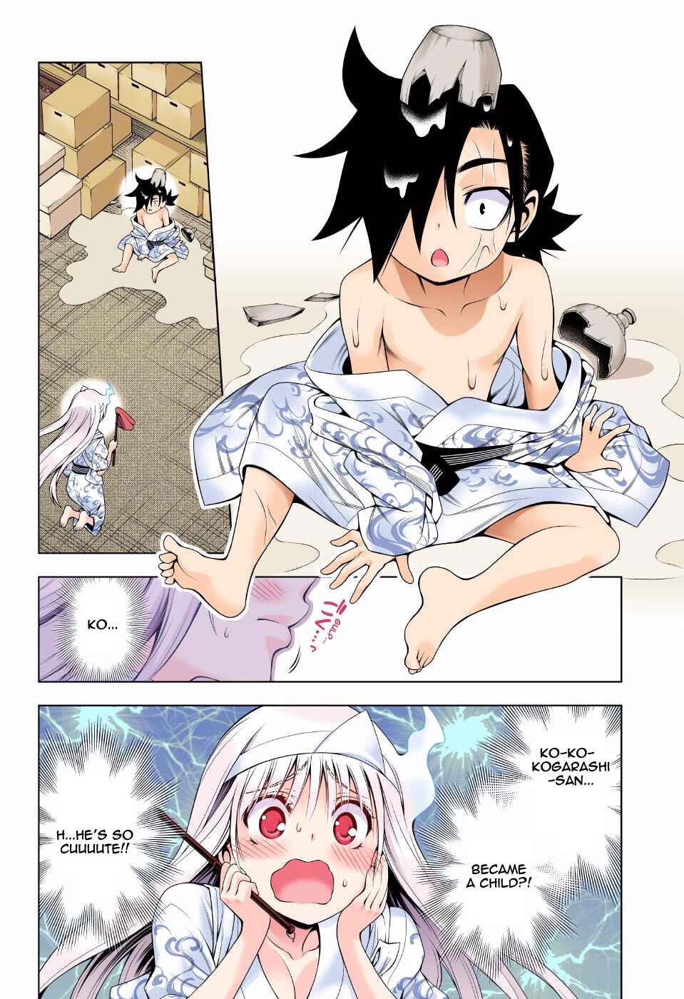 Page 4 Chapter 72 Yuragi-sou no Yuuna-san (Official Colored)