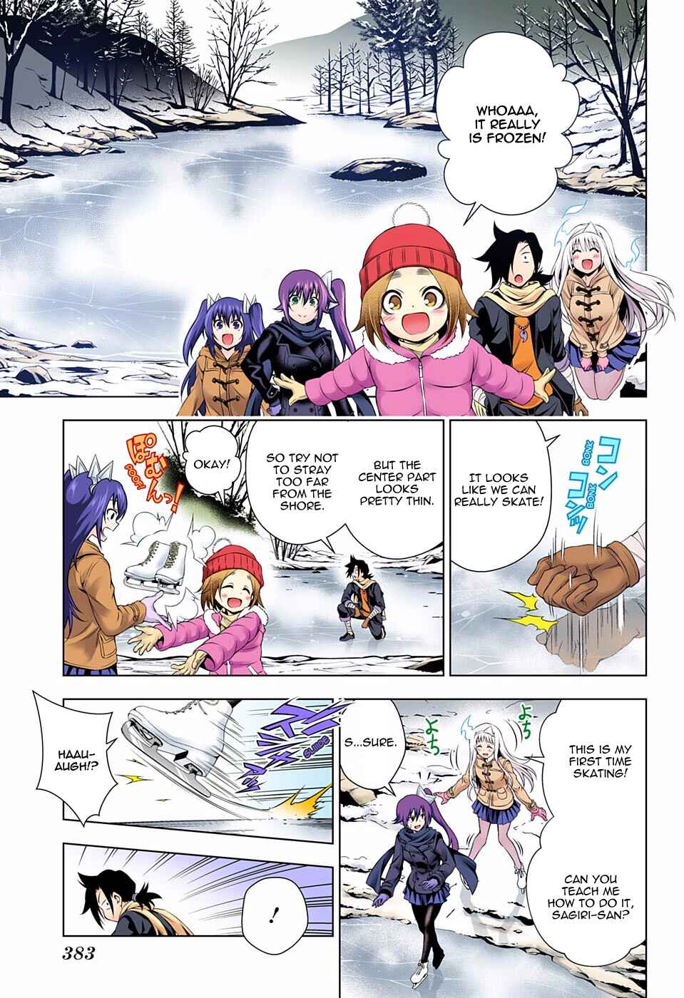 Page 3 Chapter 70 Yuragi-sou no Yuuna-san (Official Colored)
