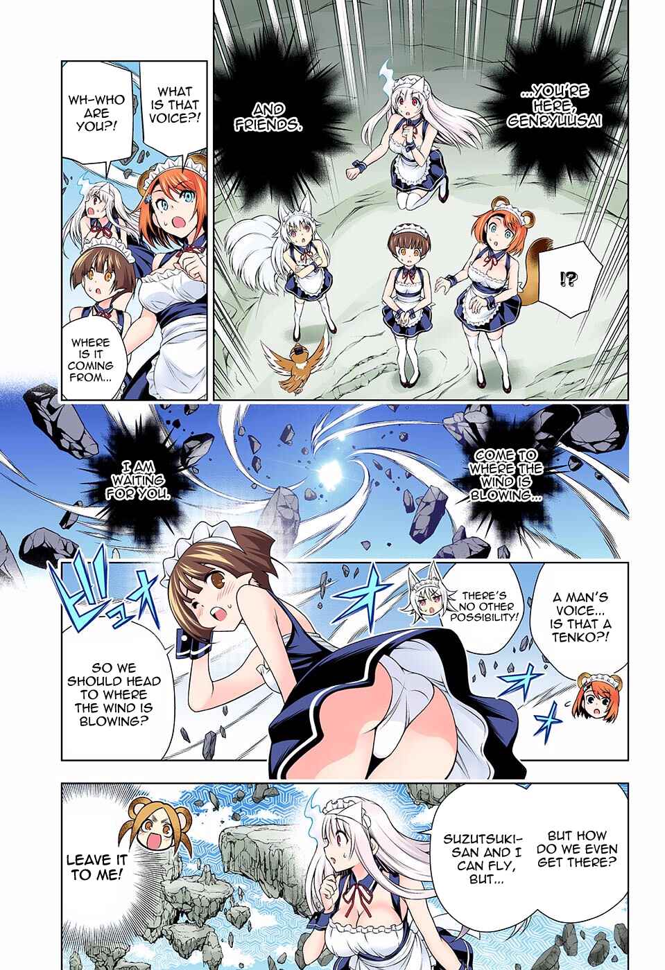 Page 4 Chapter 124 Yuragi-sou no Yuuna-san (Official Colored)