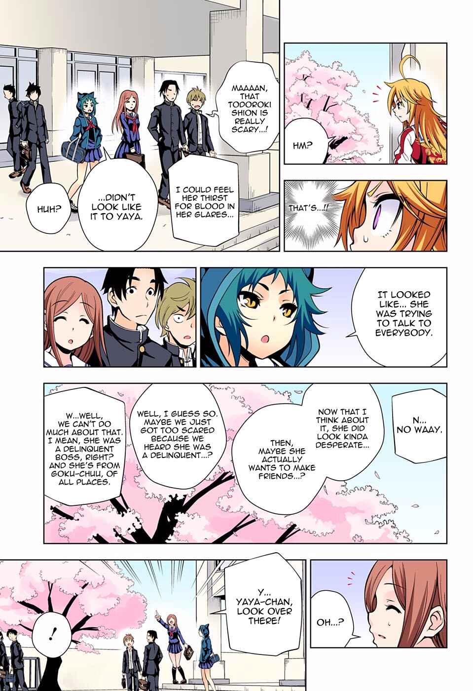 Page 13 Chapter 75 Yuragi-sou no Yuuna-san (Official Colored)