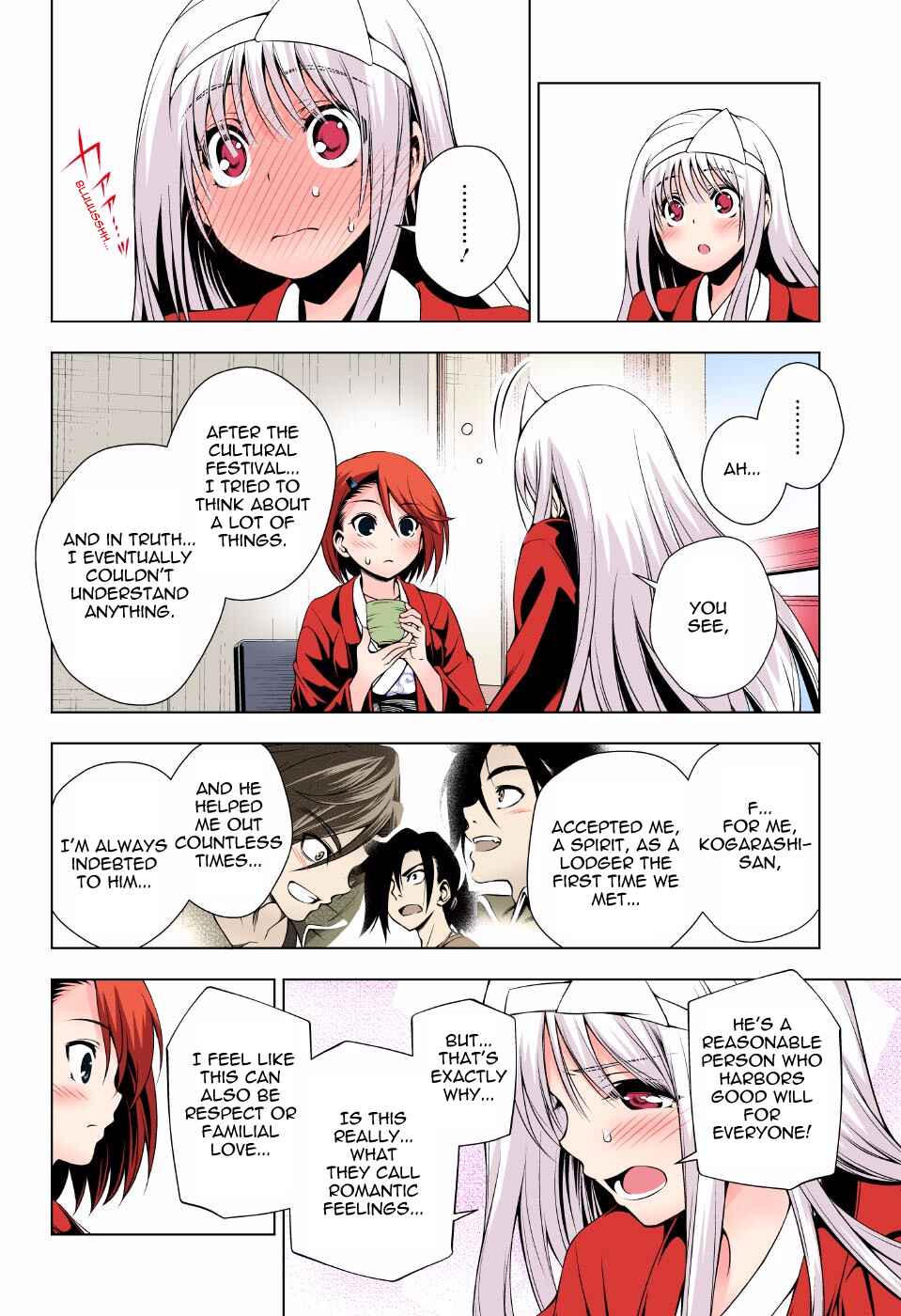 Page 14 Chapter 46 Yuragi-sou no Yuuna-san (Official Colored)
