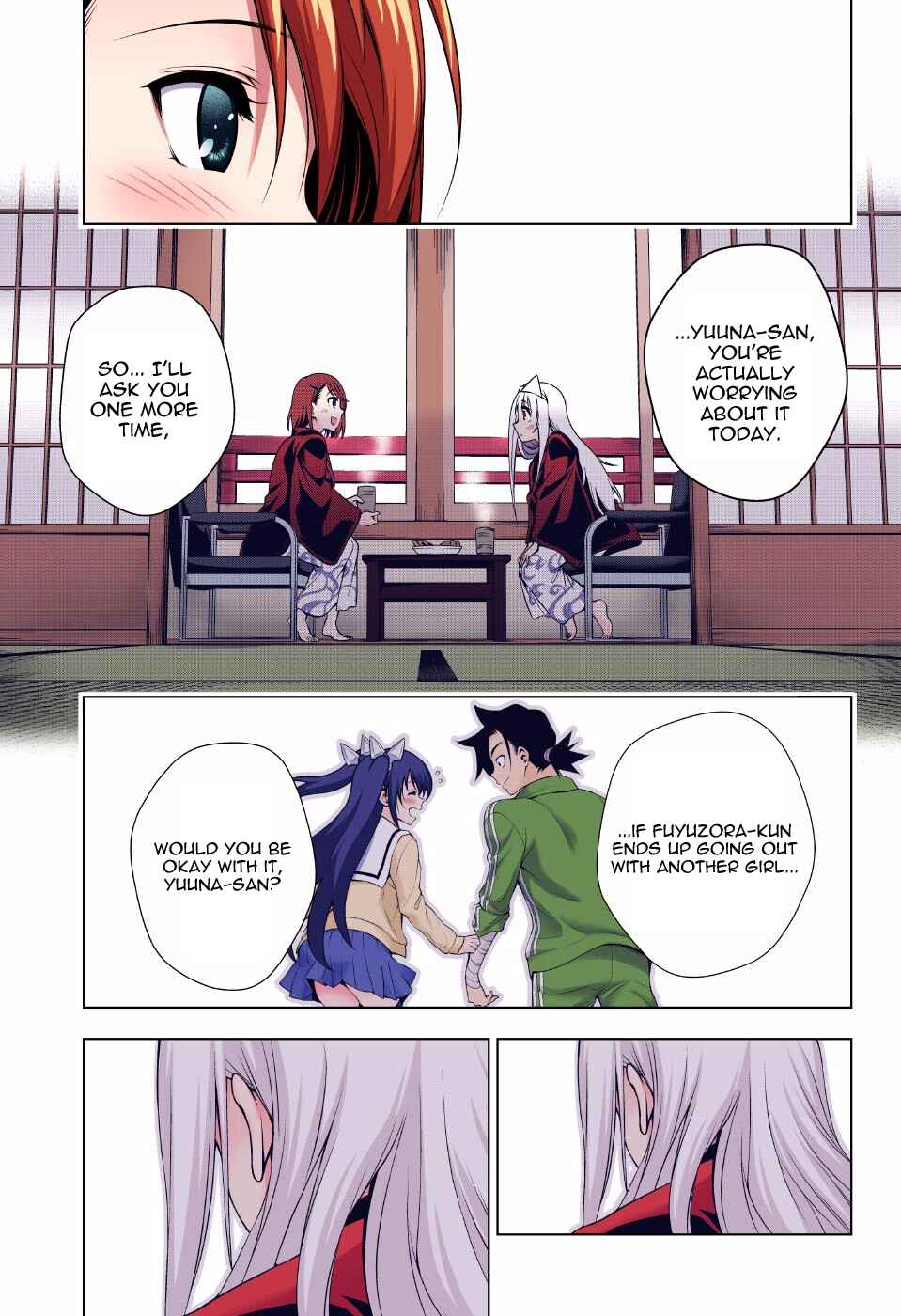 Page 15 Chapter 46 Yuragi-sou no Yuuna-san (Official Colored)