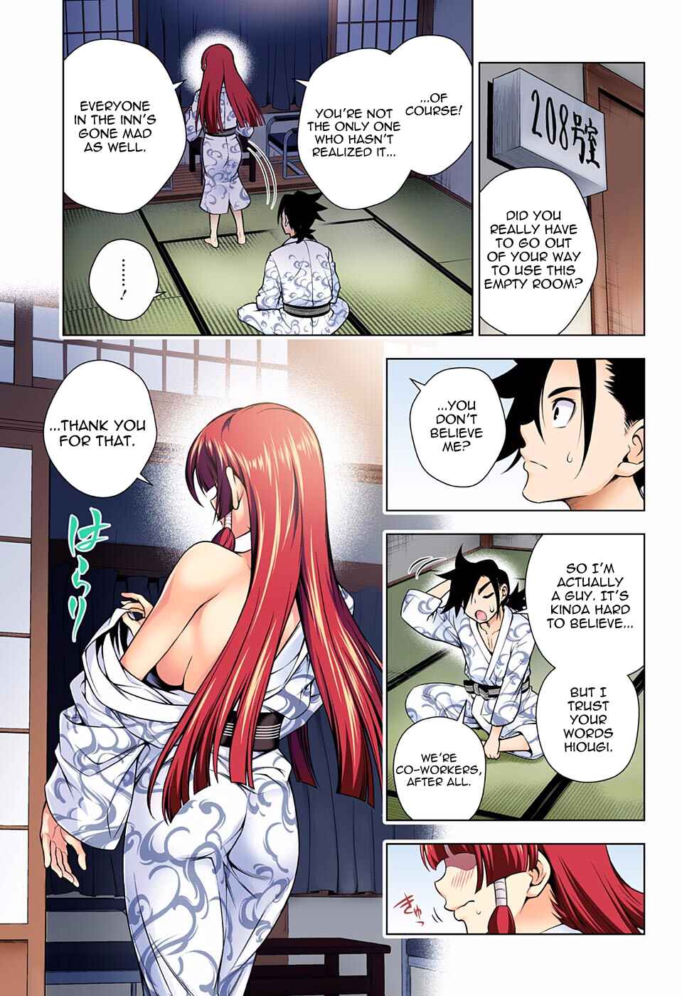 Page 12 Chapter 115 Yuragi-sou no Yuuna-san (Official Colored)