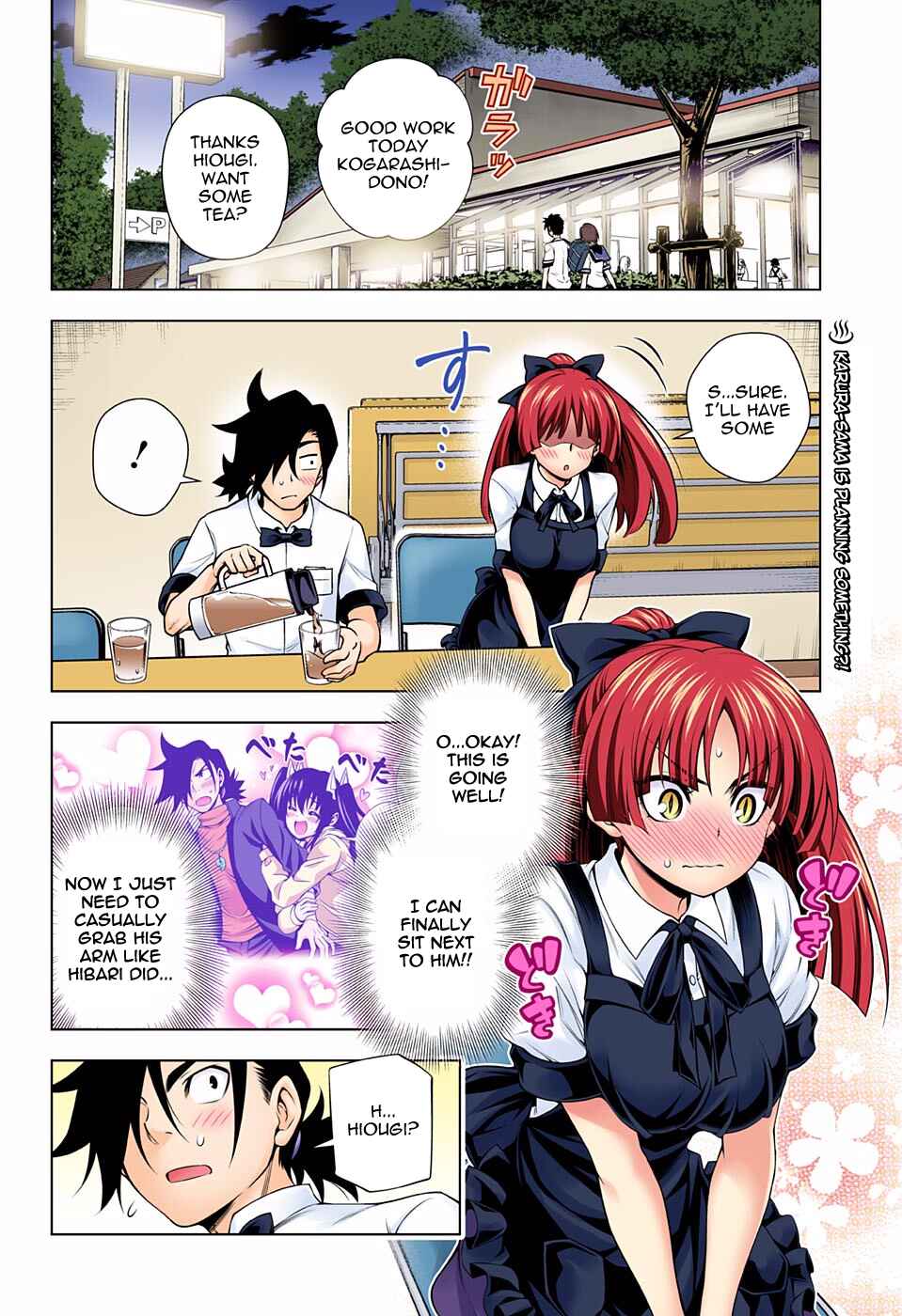 Page 2 Chapter 115 Yuragi-sou no Yuuna-san (Official Colored)